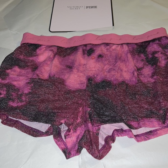 (L) Victoria's Secret/PINK  COZY SLEEP BOXY Pajama Short - Picture 4 of 12